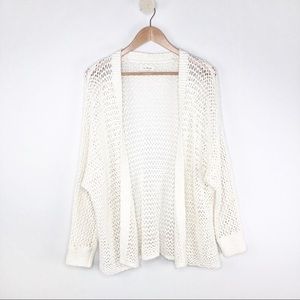NWT Lou & Grey Open Knit Cardigan